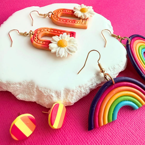 Rainbow Mix Collection - Australian Handmade Earrings
