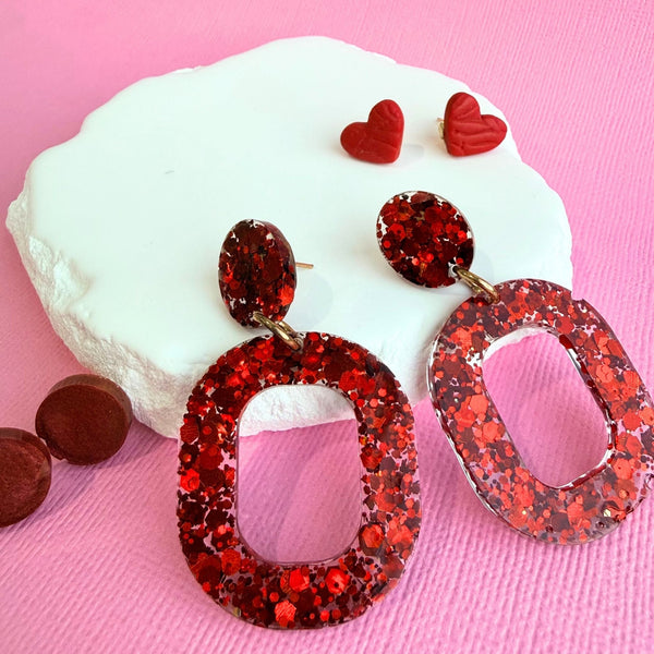 Red Collection - Australian Handmade Earrings