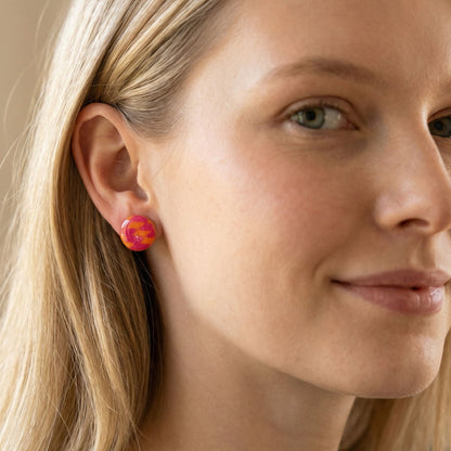 Sunburst Check Studs